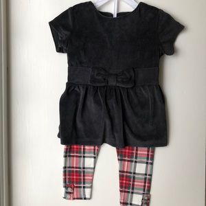 NWT Carter’s Holiday Shirt & Leggings 24m